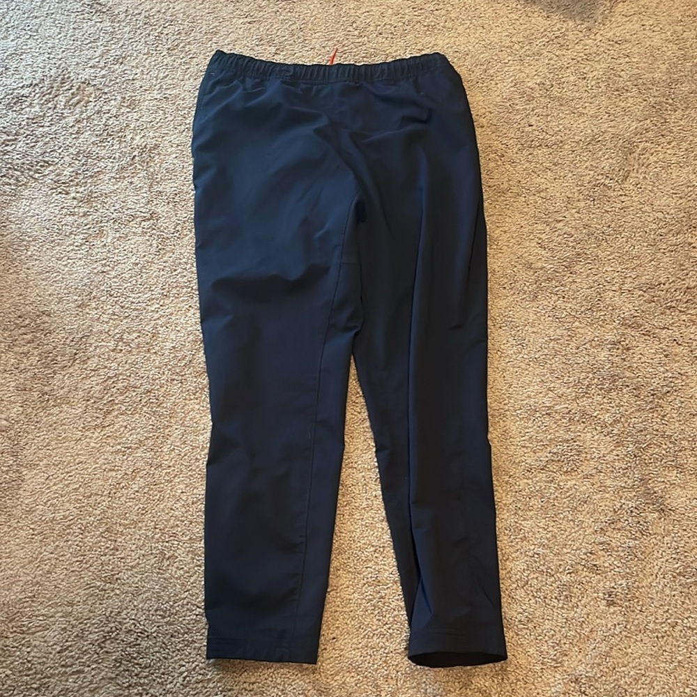 Navy tech joggers